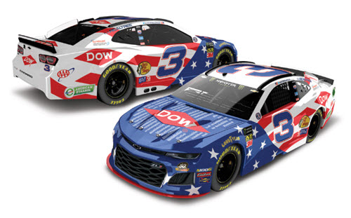 2019 Austin Dillon NASCAR Diecast 3 Dow Salutes Veterans CWC 1:64 Lionel Action ARC 99