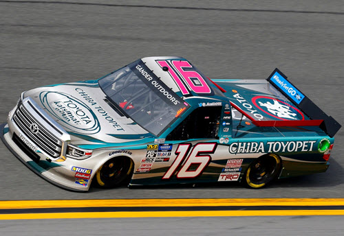 2019 Austin Hill NASCAR Diecast 16 Chiba Toyopet Dayton Win Raced Version Truck 1:24 Lionel Action ARC 97