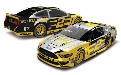 2019 Brad Keselowski NASCAR Diecast 2 Alliance Truck Parts 1:24 Lionel Action ARC Color Chrome 98