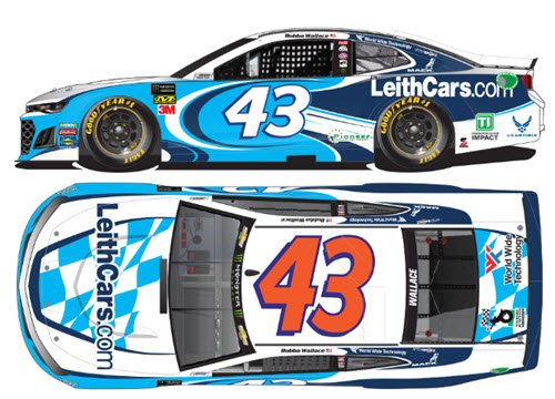 2019 Bubba Wallace NASCAR Diecast 43 LeithCars Leith Cars Com CWC 1:24 Lionel Action ARC 99