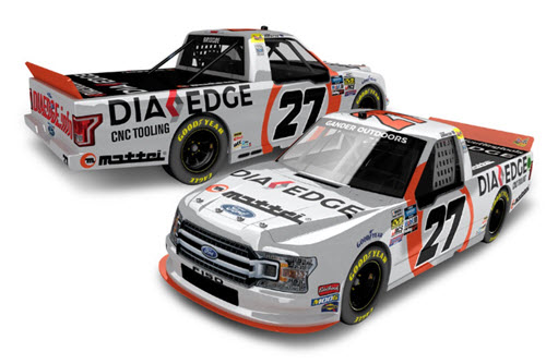 2019 Chase Briscoe NASCAR Diecast 27 Diaedge Truck 1:64 Lionel Action ARC 98