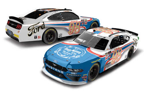 2019 Chase Briscoe NASCAR Diecast 98 Ford Motor Darlington Throwback CWC 1:64 Lionel Action ARC 99