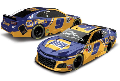 2019 Chase Elliott NASCAR Diecast 9 NAPA Filters CWC 1:24 Lionel Action ARC Autographed 99