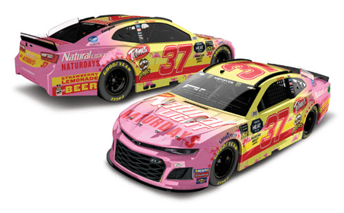 2019 Chris Buescher Diecast 37 Naturdays Natural Light CWC 1:64 Lionel Action ARC 98