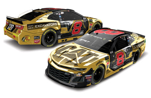 2019 Daniel Hemric NASCAR Diecast 8 CAT Caterpillar Excavators CWC 1:24 Lionel Action RCCA Elite Liquid Color 99