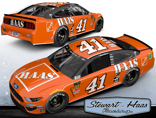 2019 Daniel Suarez NASCAR Diecast 41 Haas Darlington Retro Throwback CWC 1:24 Lionel Action RCCA Elite Liquid Color 98
