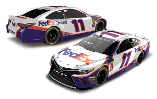 2019 Denny Hamlin NASCAR Diecast 11 FedEx Ground CWC 1:24 Lionel Action ARC Color Chrome 99