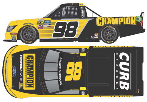 2019 Grant Enfinger NASCAR Diecast 98 Champion Truck Supertruck 1:64 Action ARC 99