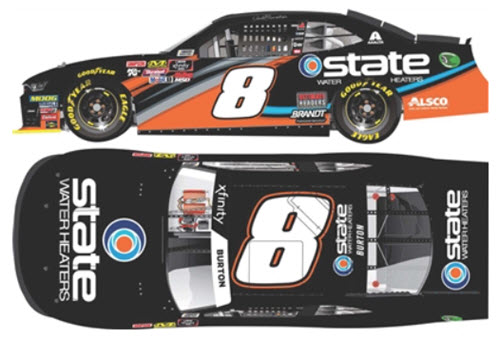 2019 Jeb Burton NASCAR Diecast 8 State Water Heaters 1:64 Lionel Action ARC 99