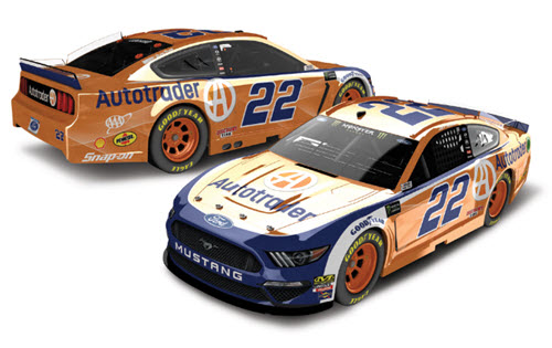 2019 Joey Logano NASCAR Diecast 22 Autotrader Auto Trader CWC 1:24 Lionel Action RCCA Elite Color Chrome 98