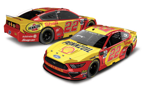 2019 Joey Logano NASCAR Diecast 22 Shell Pennzoil Darlington Throwback CWC 1:24 Lionel Action RCCA Elite Liquid Color 99
