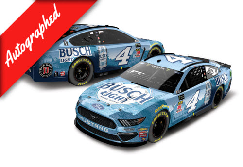 2019 Kevin Harvick NASCAR Diecast 4 Busch Light CWC 1:24 Lionel Action RCCA Elite Autographed 99
