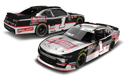 2019 Michael Annett NASCAR Diecast 1 Allstate Parts Service Group CWC 1:24 Lionel Action ARC Color Chrome 99