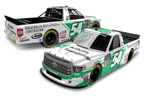 2019 Natalie Decker NASCAR Diecast 54 Arthritis Foundation Truck 1:64 Action ARC 98