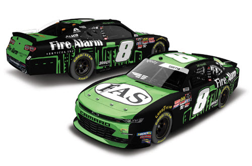 2019 Regan Smith NASCAR Diecast 8 FAS Fire Alarm Services CWC 1:24 Lionel Action ARC 99