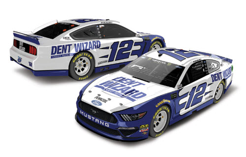 2019 Ryan Blaney NASCAR Diecast 12 Dent Wizard CWC 1:24 Lionel Action RCCA Elite Color Chrome 99