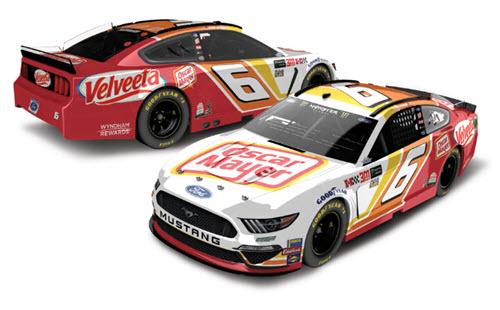 2019 Ryan Newman NASCAR Diecast 6 Oscar Mayer Darlington Retro Throwback CWC 1:24 Lionel Action ARC 99