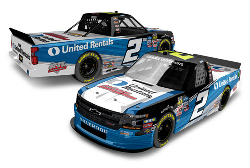 2019 Sheldon Creed NASCAR Diecast 2 United Rentals Truck Supertruck 1:24 Lionel Action ARC 99
