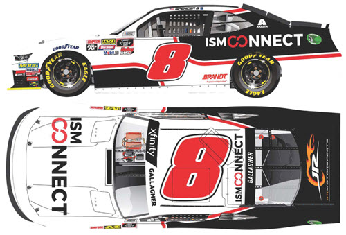 2019 Spencer Gallagher NASCAR Diecast 8 ISM Connect CWC 1:24 Lionel Action ARC Color Chrome 99