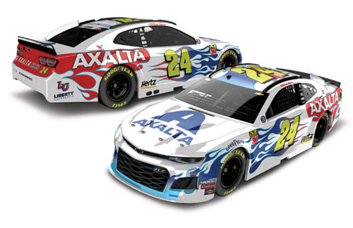 2019 William Byron NASCAR Diecast 24 Axalta Flames Independence CWC 1:64 Lionel Action ARC 99
