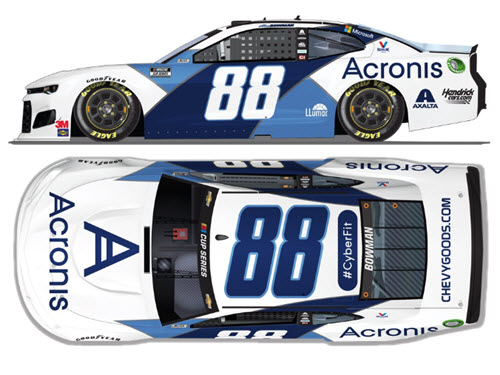 2020 Alex Bowman NASCAR Diecast 88 Acronis CWC 1:24 Lionel Action RCCA Elite 99