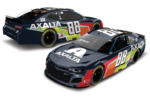 2020 Alex Bowman NASCAR Diecast 88 Axalta CWC 1:24 Lionel Action ARC Color CHrome Autographed 99