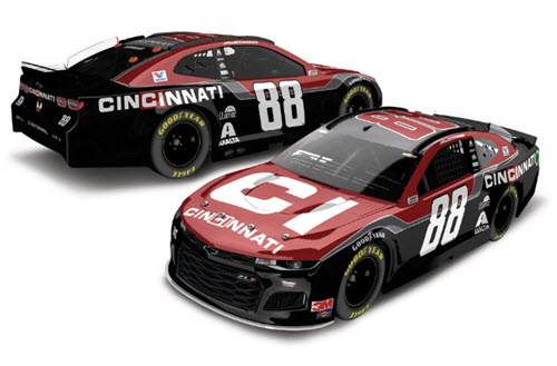 2020 Alex Bowman NASCAR Diecast 88 Cincinnati CWC 1:24 Lionel Action RCCA Elite Liquid Color 99