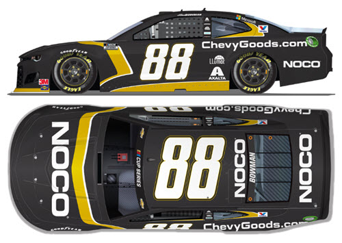 2020 Alex Bowman NASCAR Diecast 88 NOCO CWC 1:24 Lionel Action RCCA Elite Liquid Color 99