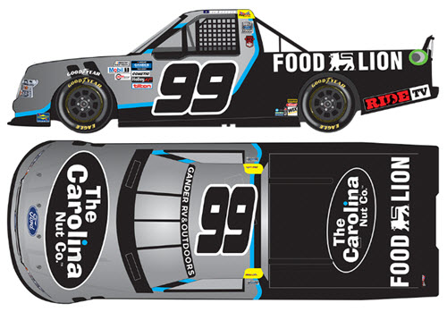 2020 Ben Rhodes NASCAR Diecast 99 Carolina Nut Truck Supertruck 1:64 Lionel Action ARC 99