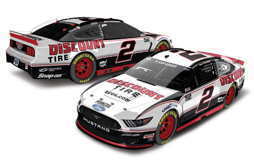 2020 Brad Keselowski NASCAR Diecast 2 Discount Tire Darlington Retro Throwback 1:24 Lionel Action RCCA Elite Liquid Color 99