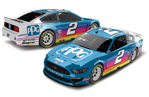 2020 Brad Keselowski NASCAR Diecast 2 PPG 1:64 Lionel Action ARC 99