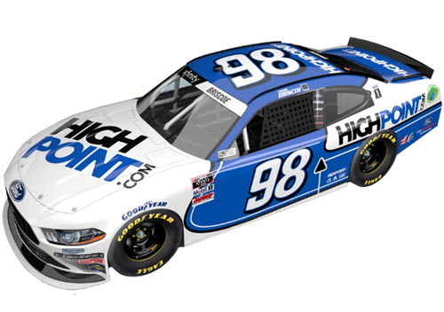 2020 Chase Briscoe NASCAR Diecast 98 HighPoint High Point CWC 1:24 Lionel Action ARC Color Chrome 99