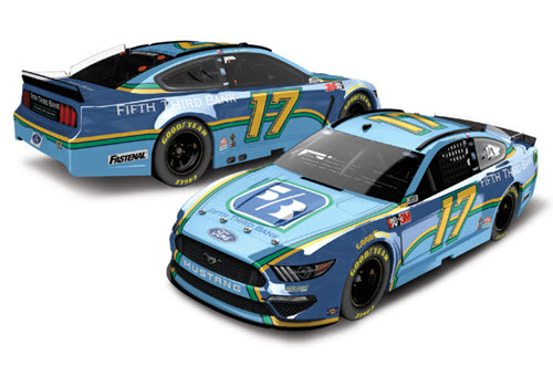 2020 Chris Buescher Diecast 17 Fifth Third Bank 5th 3rd CWC 1:24 Lionel Action ARC Color Chrome 99