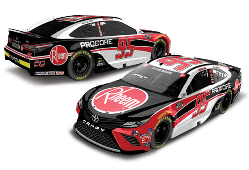 2020 Christopher Bell NASCAR Diecast 95 Rheem CWC 1:24 Lionel Action RCCA Elite Liquid Color 99