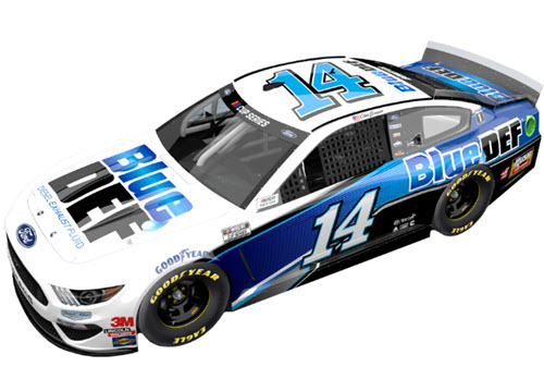 2020 Clint Bowyer NASCAR Diecast 14 Blue DEF CWC 1:24 Lionel Action ARC Color Chrome 99