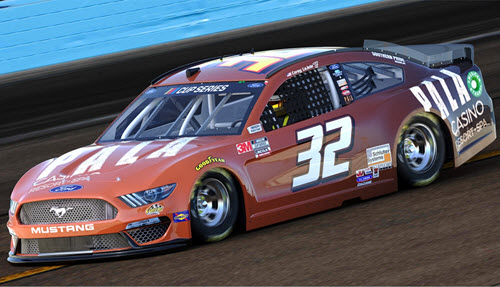 2020 Corie Lajoie NASCAR Diecast 32 Pala Casino CWC 1:24 Lionel Action ARC Color Chrome 99