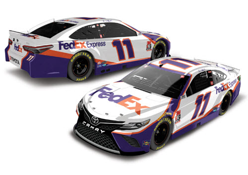 2020 Denny Hamlin NASCAR Diecast 11 FedEx Express CWC 1:24 Lionel Action ARC Color Chrome 99
