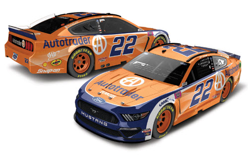 2020 Joey Logano NASCAR Diecast 22 Autotrader Auto Trader CWC 1:24 Lionel Action RCCA Elite Color Chrome 99