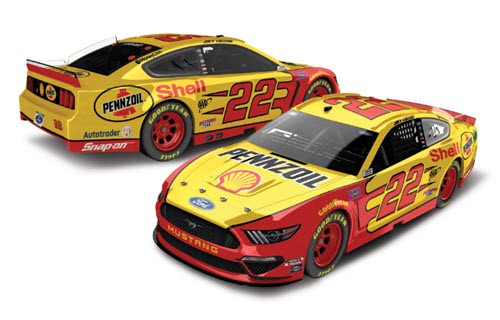 2020 Joey Logano NASCAR Diecast 22 Shell Pennzoil CWC 1:24 Lionel Action ARC Color Chrome 99