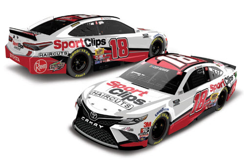 2020 Kyle Busch NASCAR Diecast 18 Sport Clips CWC 1:24 Lionel Action RCCA Elite Color Chrome 99