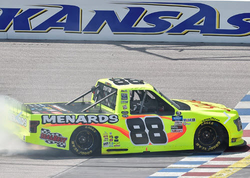 2020 Matt Crafton NASCAR Diecast 88 Menards Kansas Win Raced Version Truck Supertruck 1:24 Lionel Action ARC Autographed 98