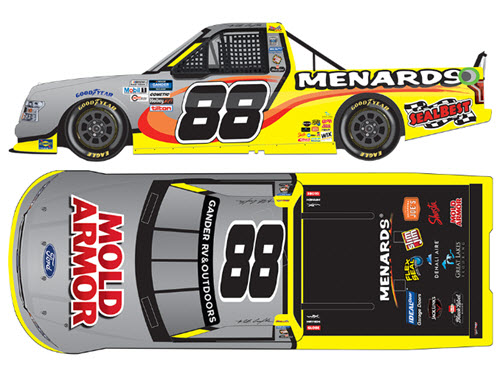 2020 Matt Crafton NASCAR Diecast 88 Menards Mold Armor Truck Supertruck 1:64 Lionel Action ARC 99