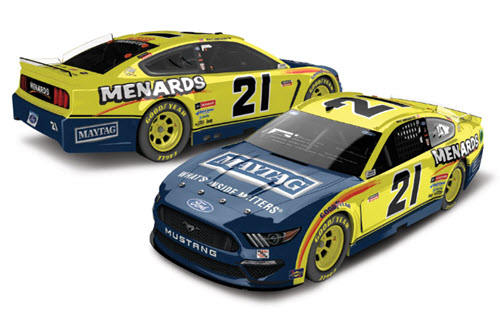 2020 Matt Dibenedetto NASCAR Diecast 21 Maytag Menards CWC 1:24 Lionel Action RCCA Elite Liquid Color 99