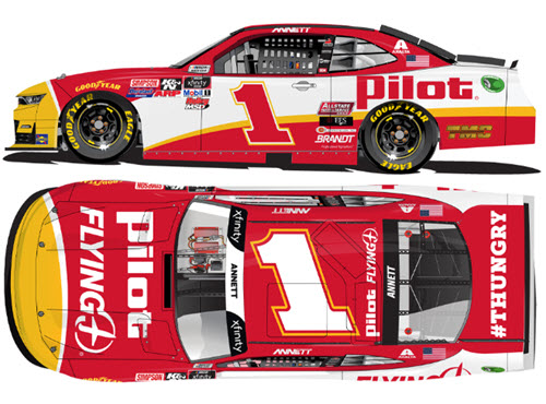 2020 Michael Annett NASCAR Diecast 1 Pilot Flying J CWC 1:64 Lionel Action ARC 99