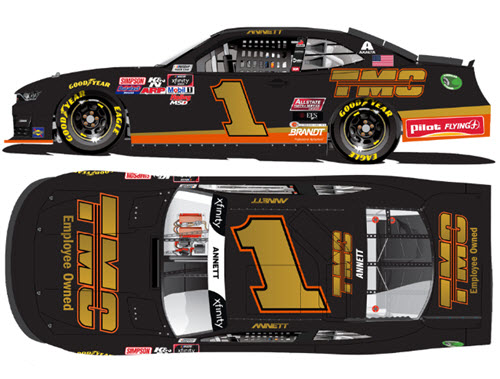 2020 Michael Annett NASCAR Diecast 1 TMC Transportation CWC 1:24 Lionel Action ARC 99