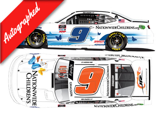 2020 Noah Gragson NASCAR Diecast 9 Nationwide Childrens Hospital 1:24 Lionel Action ARC Autographed 99