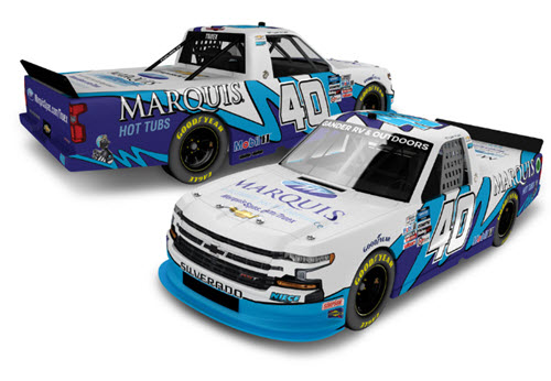 2020 Ryan Truex Jr NASCAR Diecast 8 Marquis Spas Hot Tubs Truck 1:64 Lionel Action ARC 99