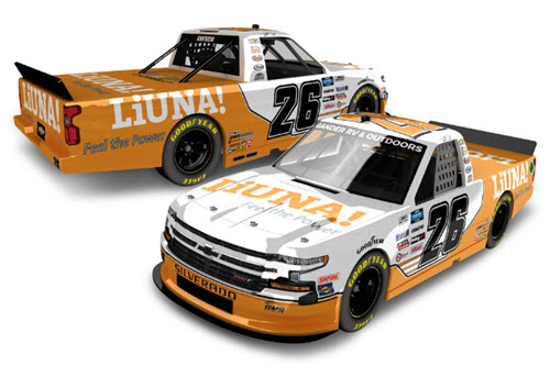 2020 Tyler Ankrum NASCAR Diecast 25 Liuna Truck Supertruck 1:64 Lionel Action ARC 99