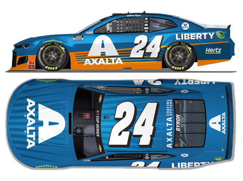 2020 William Byron NASCAR Diecast 24 Axalta All Star CWC 1:24 Lionel Action RCCA Elite Color Chrome 99