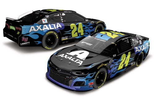 2020 William Byron NASCAR Diecast 24 Axalta Bristol iRacing Virtual Raced Version CWC 1:24 Lionel Action ARC Color Chrome 98